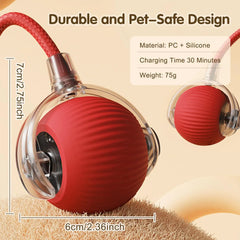 Automatic Rolling Ball with Tail