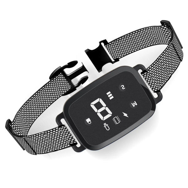 Smart Anti-Barking Dog Collar - Rechargeable, Waterproof, HD Display