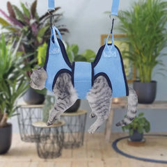 Dog Sling for Nail Trimming, Pet Grooming Hammock with Security Strap