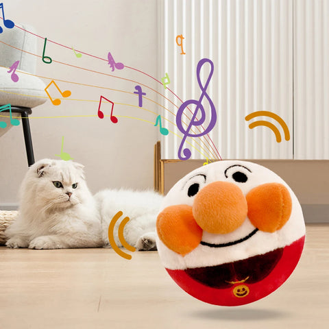 Electronic Pet Dog Toy - Music Vibration Bouncing Jump Ball for Dogs & Cats