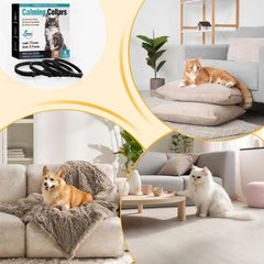 Pet Calming Collar for Cats & Dogs – Adjustable Anxiety Reducing Pheromone Collar