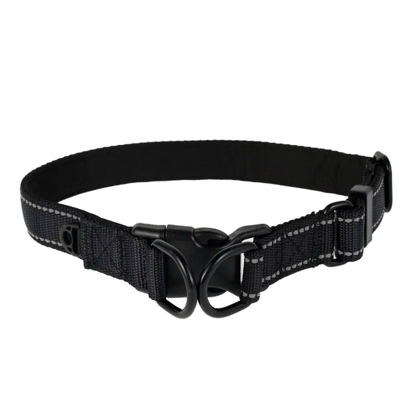 Reflective Nylon Dog Collars with Quick Release Buckle for Small Dogs