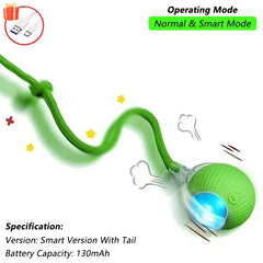 Automatic Rolling Ball with Tail