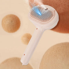 Cat Steam Brush Rechargeable Massage Grooming Brush for Dogs & Cats