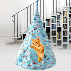 Hammock Cat Bed Window Cushion Basket for Kittens and Pets