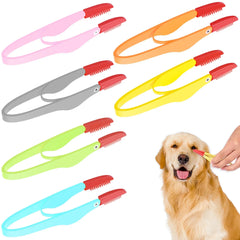 6Pcs Dog Eye Comb – Soft Silicone Tear Stain Remover for Pets