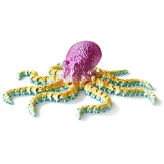 3D Printed Octopus Figurine – Flexible Desk & Home Decor