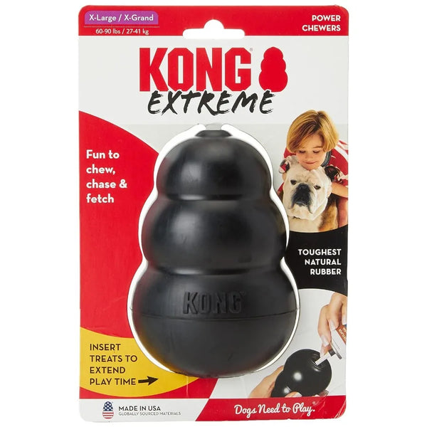 X-Large KONG Dog Toy 2 Pack - Extreme Durable Pet Toy for Large Dogs