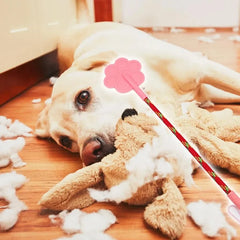 Lightweight Rubber Dog Toy Stick for Training and Behavior Correction