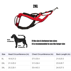 Sled Dog Sledge Reflective Harness for Mushing & Training