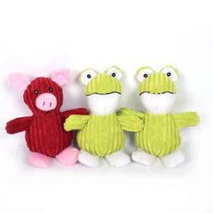 Plush Squeaky Dog Toy – Soft Chew & Interactive Sound Toy