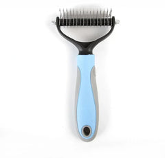 Pets Fur Knot Cutter & Shedding Comb for Dog & Cat Grooming