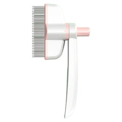 Pet Cat Hair Brush & Dog Comb – Stainless Steel Grooming Tool for Long Hair