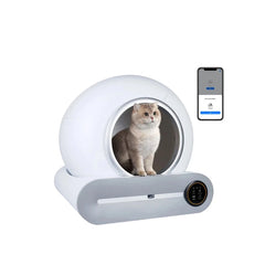 Tonepie 65L Automatic Smart Cat Litter Box – Self-Cleaning & Fully Enclosed
