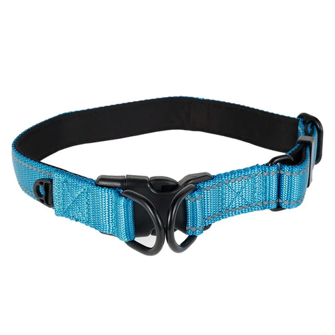 Reflective Nylon Dog Collars with Quick Release Buckle for Small Dogs