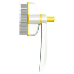 Pet Cat Hair Brush & Dog Comb – Stainless Steel Grooming Tool for Long Hair