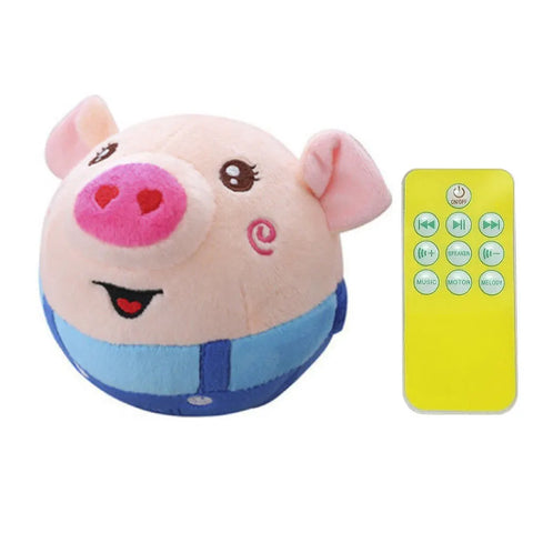 Electronic Pet Dog Toy - Music Vibration Bouncing Jump Ball for Dogs & Cats