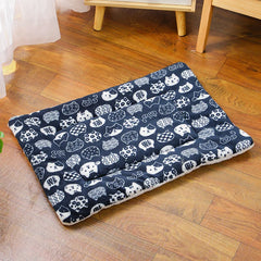 Flannel Pet Sleeping Mat Dog Bed & Cat Litter Blanket - Cozy Cushion for Small & Large Dogs