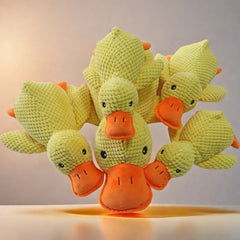 Interactive Cartoon Alligator Shape Dog Chew Toy – Plush Sound Toy for Teeth Grinding & Training
