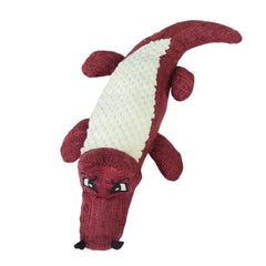 Interactive Cartoon Alligator Shape Dog Chew Toy – Plush Sound Toy for Teeth Grinding & Training