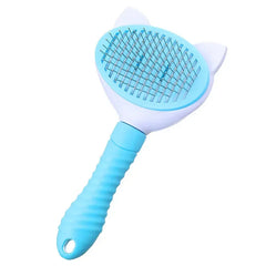 Pet Comb Self-Cleaning Grooming Brush for Dogs & Cats