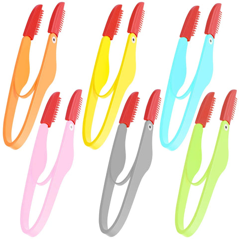 6Pcs Dog Eye Comb – Soft Silicone Tear Stain Remover for Pets