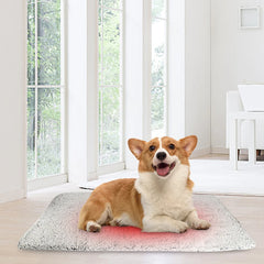 Self-Warming Cat Bed Pad - Thermal Pet Sleeping Mat for Cats & Small Dogs