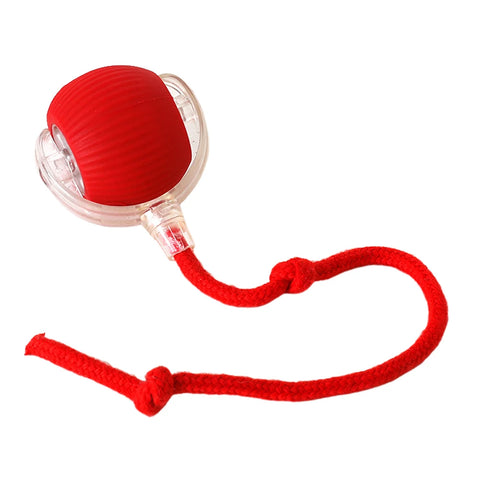 Electric Toy Cat Interactive Ball - Automatic Rolling Rechargeable Anti-Depression Pet Toy