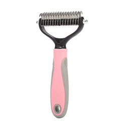 Pets Fur Knot Cutter & Shedding Comb for Dog & Cat Grooming