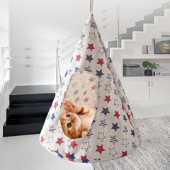 Hammock Cat Bed Window Cushion Basket for Kittens and Pets