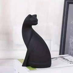 Resin Couples Cat Statues – Creative Wedding Gift & Home Decor Sculpture