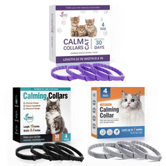 Pet Calming Collar for Cats & Dogs – Adjustable Anxiety Reducing Pheromone Collar