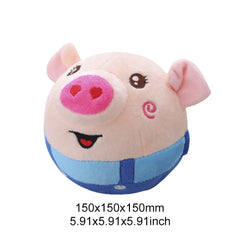 Electronic Pet Dog Toy - Music Vibration Bouncing Jump Ball for Dogs & Cats