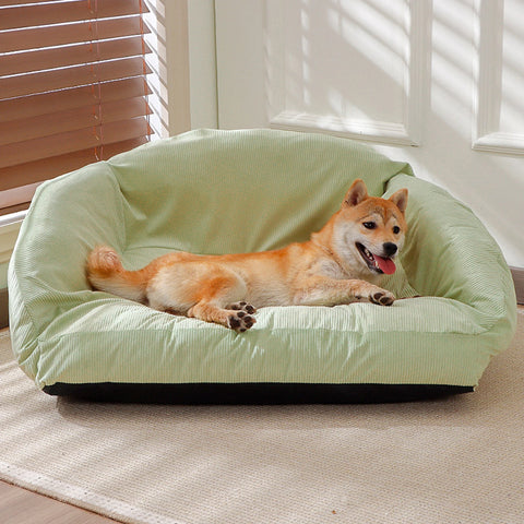 Pet Sofa Bed All Seasons with Removable Washable Cover for Cats & Small Pets