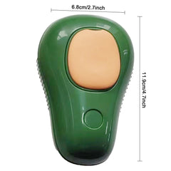 Electric Dog Steamer Brush 3-in-1 Grooming Tool for Pets