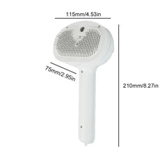 Cat Steam Brush Rechargeable Massage Grooming Brush for Dogs & Cats
