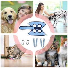 Dog Sling for Nail Trimming, Pet Grooming Hammock with Security Strap