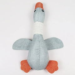 Interactive Cartoon Alligator Shape Dog Chew Toy – Plush Sound Toy for Teeth Grinding & Training