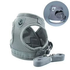 Adjustable Mesh Vest Dog Harness