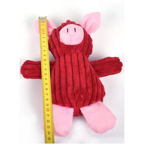 Plush Squeaky Dog Toy – Soft Chew & Interactive Sound Toy