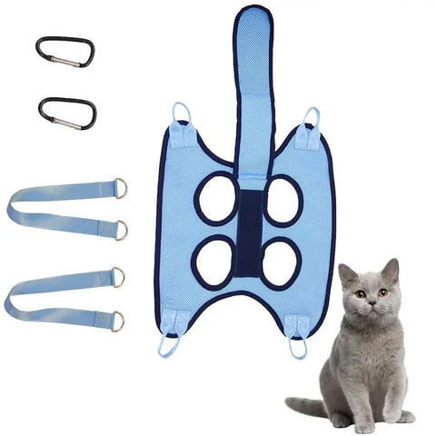 Dog Sling for Nail Trimming, Pet Grooming Hammock with Security Strap