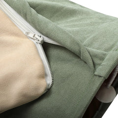 Cat's Telescopic Tunnel Cushioned Bed with Teasing Balls & Zipper Connection