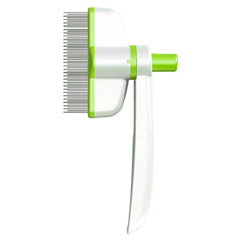Pet Cat Hair Brush & Dog Comb – Stainless Steel Grooming Tool for Long Hair