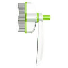 Pet Cat Hair Brush & Dog Comb – Stainless Steel Grooming Tool for Long Hair