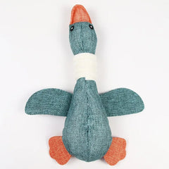 Interactive Cartoon Alligator Shape Dog Chew Toy – Plush Sound Toy for Teeth Grinding & Training