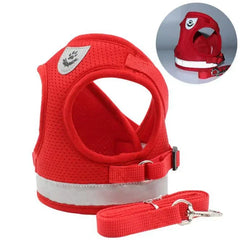 Adjustable Mesh Vest Dog Harness