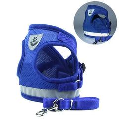 Adjustable Mesh Vest Dog Harness